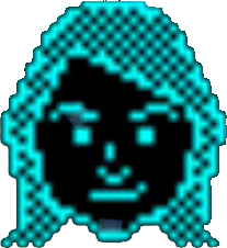 developer girl ascii art